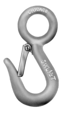 7/16" HOOK-SAFETY SNAP GALV.